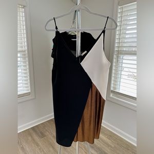 Zara size small color block dress